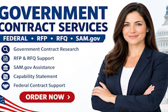 do government contract rfp rfq federal contracts samgov and capability statement