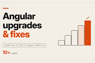 upgrade or fix your angular app to the latest version