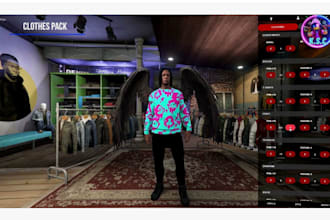 create unique custom streetwear, tshirt, fivem clothing