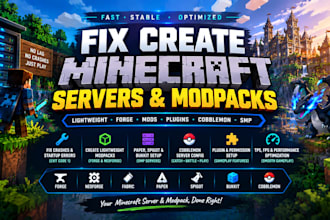 create fix optimize minecraft modpacks convert forge fabric minecraft developer