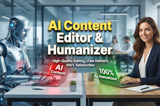 edit, proofread, and humanize your chatgpt or ai content