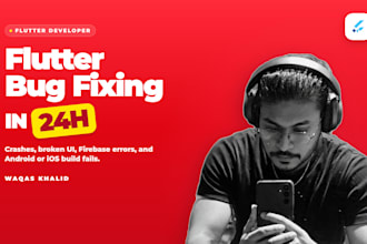 fix flutter bugs and errors in 24 hours