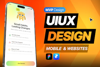 do UI UX design for mobile app or website UI UX design in figma