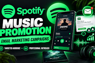 promote spotify music with targeted email marketing campaigns