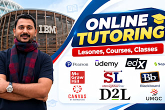 assist you in online lessons courses and classes