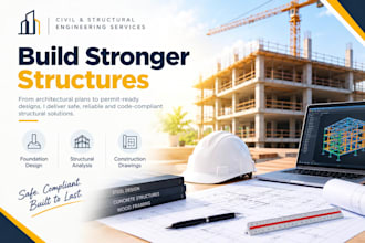 do wood, steel, and concrete structural design and analysis