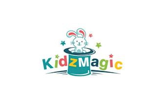 design amazing fun childcare centre logo
