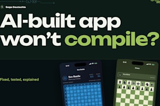 fix swiftui app bugs and xcode build errors for ios and mac