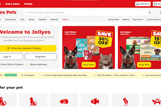 design and revamp pet shopify store food supply pet dropshipping pet website
