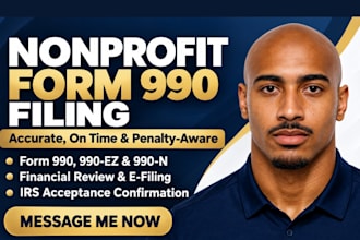 file your nonprofit 990, 990ez or 990n to ensure irs compliance