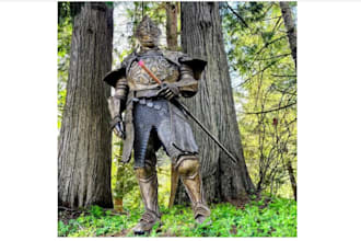 create custom cosplay armor for con