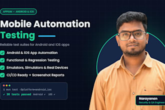 do appium mobile automation testing for android and ios apps