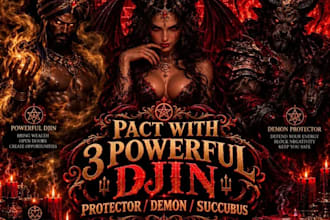 cast djinn spell demon, succubus ritual for spiritual protection manifestation