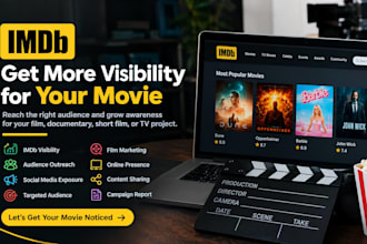 promote your movie organically for imdb visibility