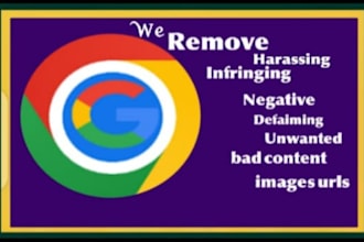 takedown remove unwanted defaming negative links from google search under, dmca