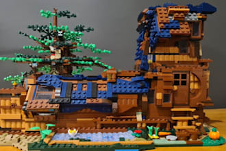 create a custom lego model, mocs, from your idea, photo, or reference