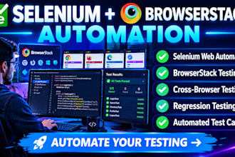 do selenium browserstack automation and cross browser testing