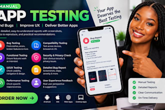 mobile app testing, website testing, bug, usability testing, QA testing
