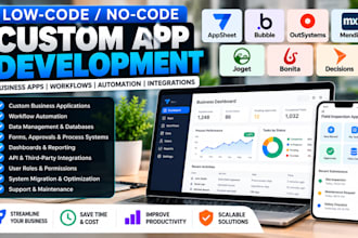 build appsheet bubble outsystems mendix joget bonita and decisions apps