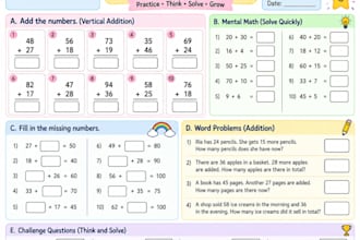 create math worksheets for kids