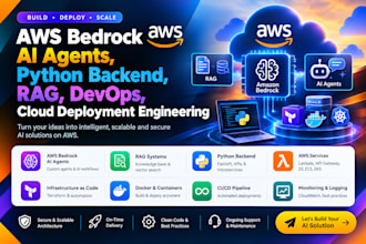 setup, fix AWS bedrock ai agents, python backend, rag, devops, cloud deployment