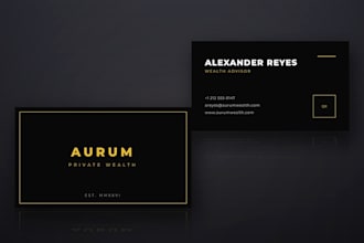 business card design, visiting card and stationery design