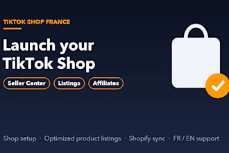 set up and optimize your tiktok shop france seller account