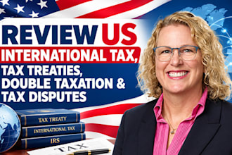 review US international tax, tax treaties, double taxation and tax disputes