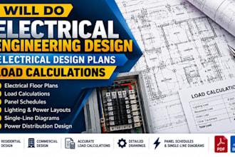 do electrical engineering design electrical design  plans load calculations