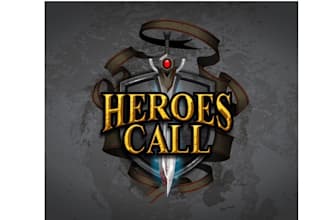 design gritty fantasy game mobile logo