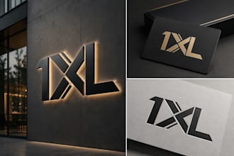 make a minimalist wordmark logo