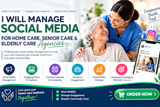 be your home care and senior care social media manager