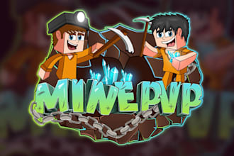 do your minecraft server logo in drawn