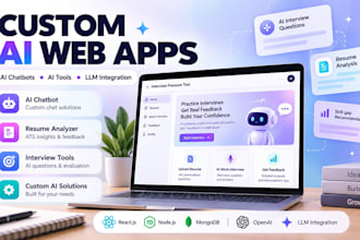 build a custom ai web app or aipowered chatbot