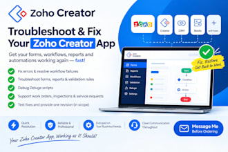 troubleshoot and fix your zoho creator app issues