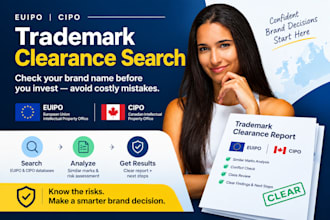 euipo trademark clearance cipo trademark check eu trademark search