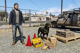 create gta 5 ped, fivem ped, props, and animal ped and modifications