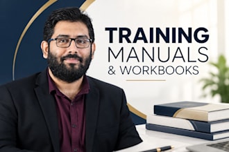 create training manual, workbook, journal and training materials