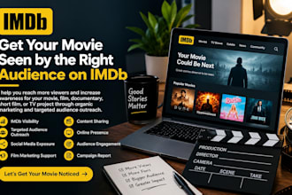 promote your movie organically for imdb visibility