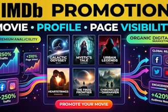 do organic imdb promotion to boost your movie starmeter rank