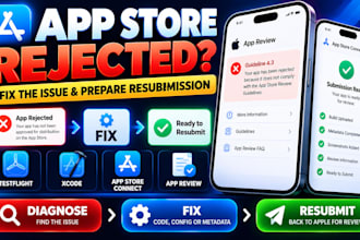 fix app store rejection ios submission testflight app store connect issues