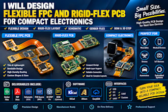 design flexible fpc and rigid flex pcb for compact electronics