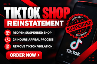 fix tiktok shop violation, tiktok suspension, and do tiktok reainstament