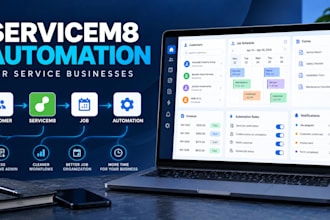 setup and automate your servicem8 account