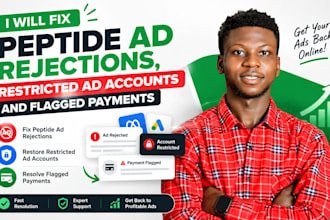 fix peptide ad, peptide marketing, peptide google ads, facebook ads peptide