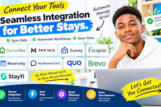 integrate ownerrez mews guesty escapia reservety heymarketsms quo brevo stayfi