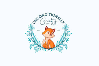 create a unique handcrafted logo design