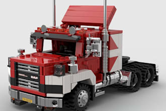 design custom lego car model truck motorcycle and vehicle mocs with instructions