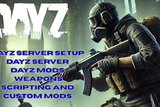 do dayz server setup, dayz server, dayz mods, weapons, scripting and custom mods