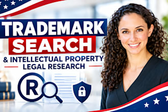do trademark search and intellectual property legal research